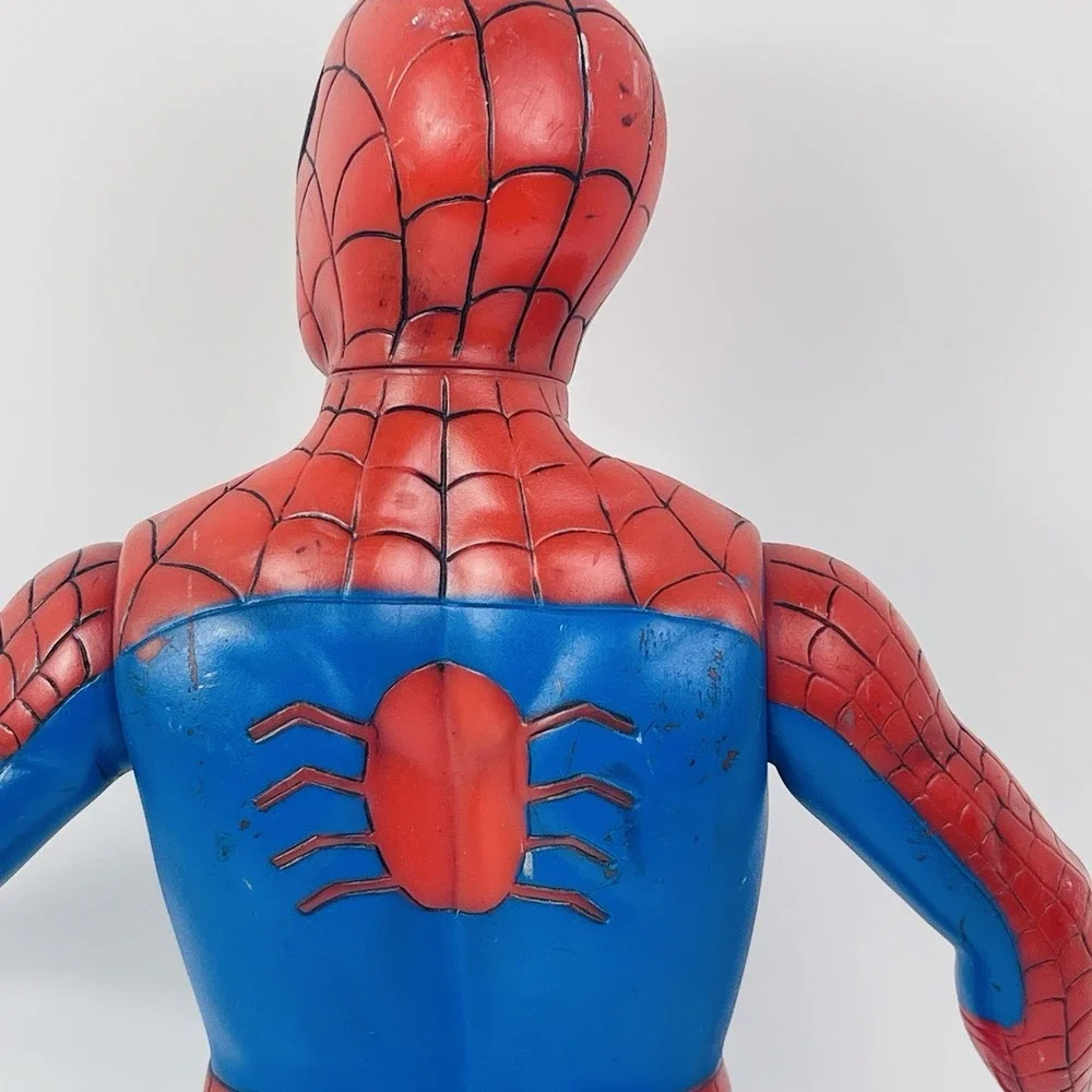 Vintage Spider Man Action Figure 1991 Marvel Toy Biz Inc 14 inch Mexico